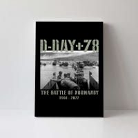 78th Anniversary Ww2 D Day Allied Landing France Gift Canvas