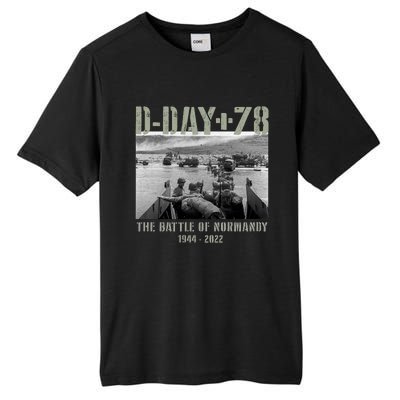 78th Anniversary Ww2 D Day Allied Landing France Gift Tall Fusion ChromaSoft Performance T-Shirt