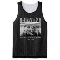 78th Anniversary Ww2 D Day Allied Landing France Gift Mesh Reversible Basketball Jersey Tank