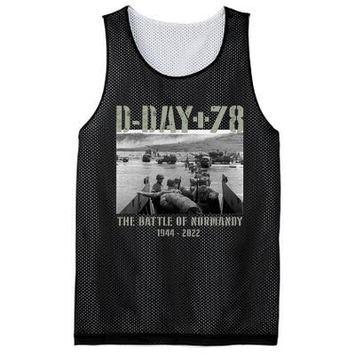 78th Anniversary Ww2 D Day Allied Landing France Gift Mesh Reversible Basketball Jersey Tank