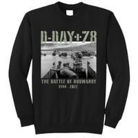 78th Anniversary Ww2 D Day Allied Landing France Gift Tall Sweatshirt