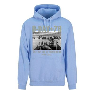 78th Anniversary Ww2 D Day Allied Landing France Gift Unisex Surf Hoodie