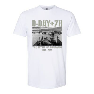 78th Anniversary Ww2 D Day Allied Landing France Gift Softstyle® CVC T-Shirt