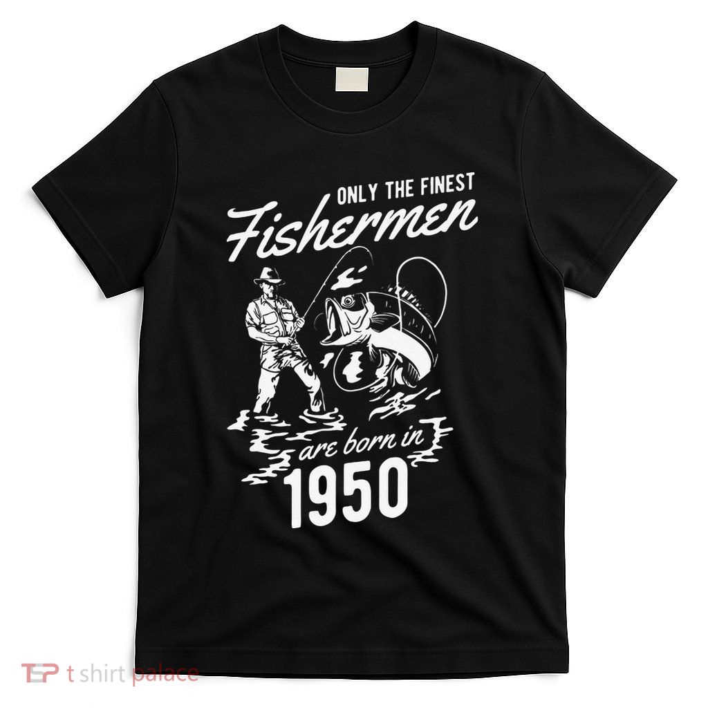 70th Birthday 1950 Fishing T-Shirt