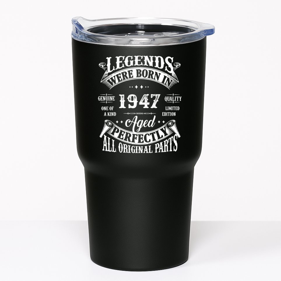 75 Birthday 1947 Gift Vintage 75 Birthday Tumbler