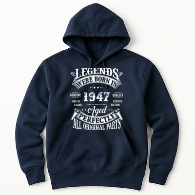 75 Birthday 1947 Gift Vintage 75 Birthday Hoodie