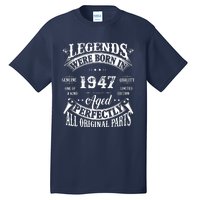 75 Birthday 1947 Gift Vintage 75 Birthday Tall T-Shirt