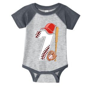 7th Birthday 2016 Baseball Seven 7 Seventh Infant Baby Jersey Bodysuit