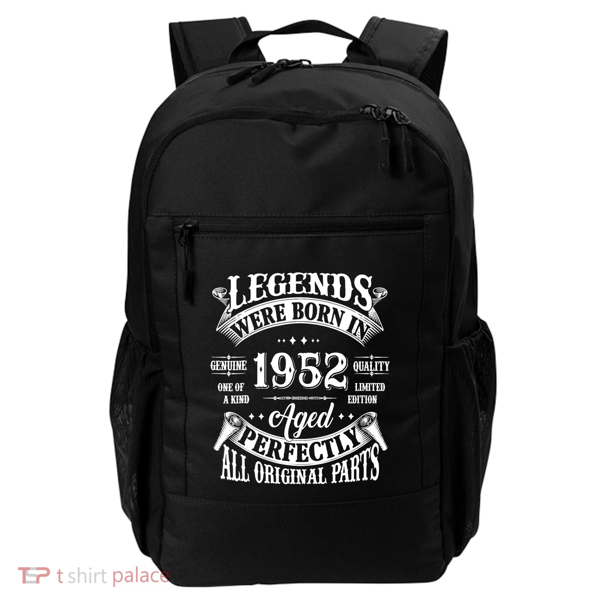 72nd Birthday 72 Years Old Vintage Legends Born In 1952 Backpack