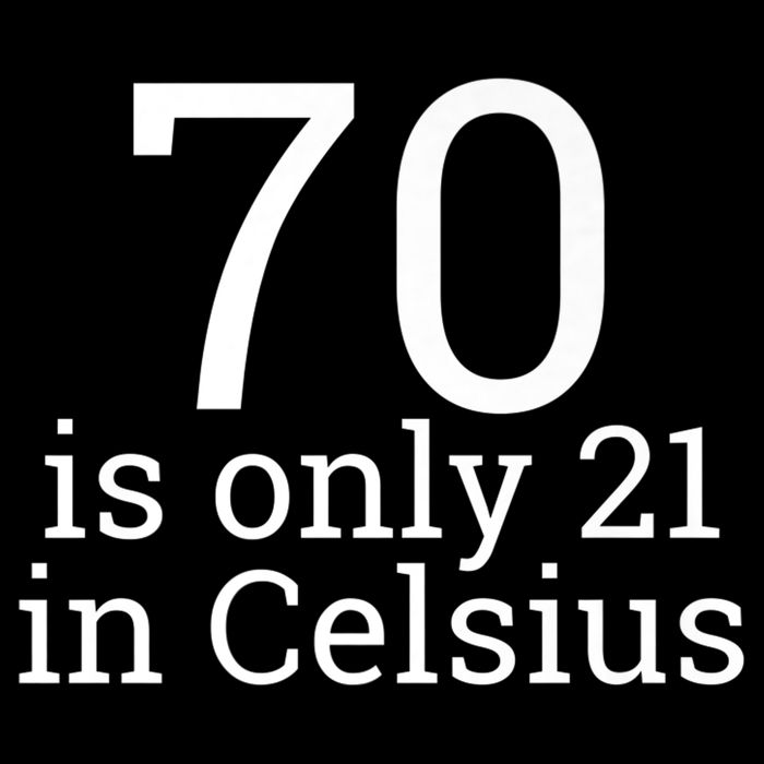 70th Birthday 70 is 21 in Celsius funny gift 16 in Basic Backpack