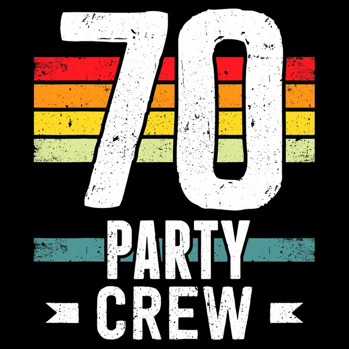 70 Birthday 70 Party Crew Squad 70th Bday Group Birthday Backpack