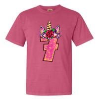 7th Birthday 7 Year Old Birthday Gifts Garment-Dyed Heavyweight T-Shirt