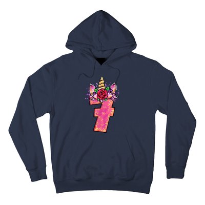 7th Birthday 7 Year Old Birthday Gifts Hoodie