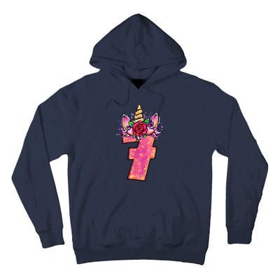 7th Birthday 7 Year Old Birthday Gifts Tall Hoodie