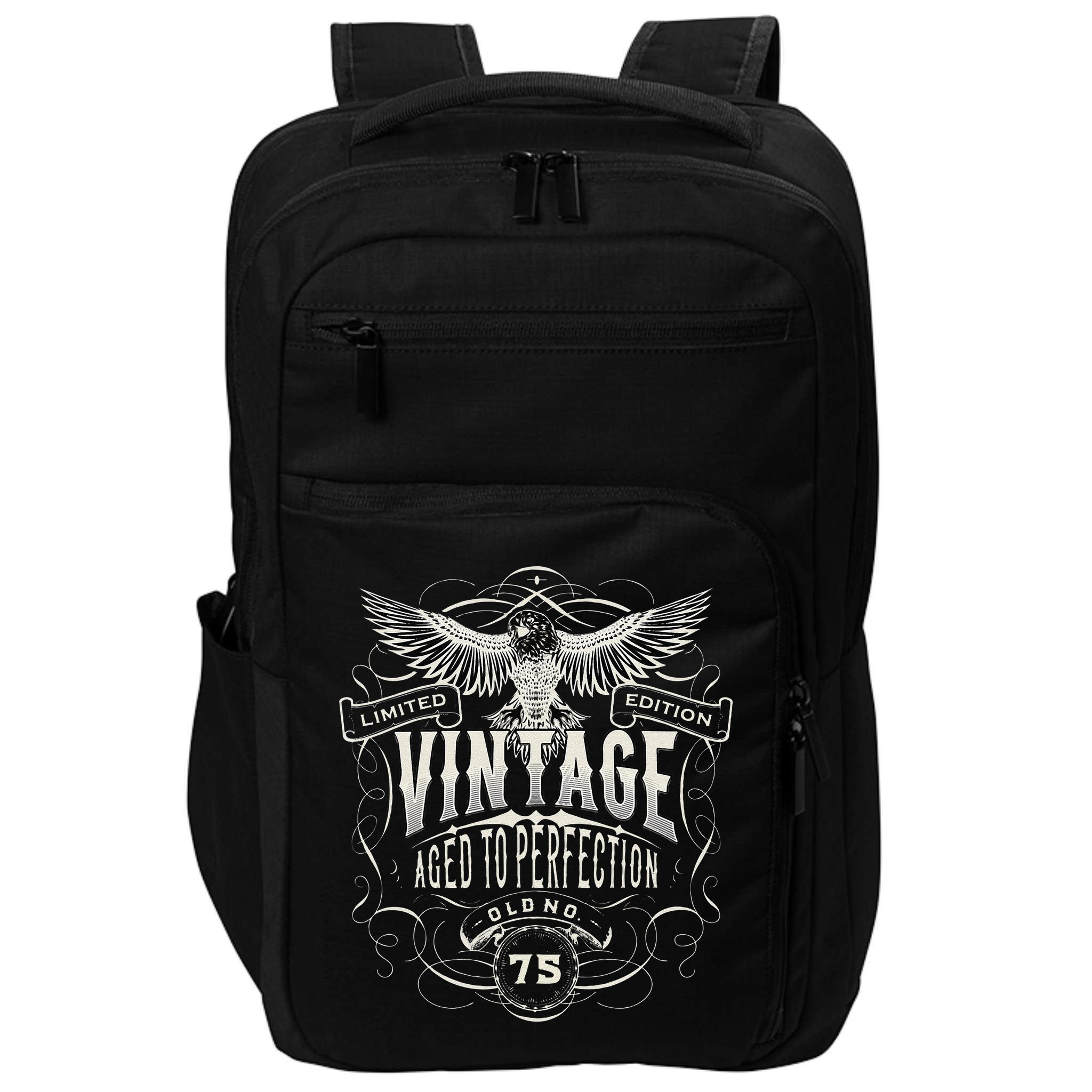 75th Birthday , 75th Bday , 75 Years Old Impact Tech Backpack