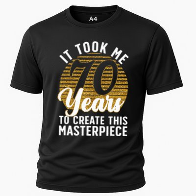 70th Birthday 70 Year Old Gag Turning 70 Joke Performance Shirt