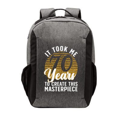 70th Birthday 70 Year Old Gag Turning 70 Joke Vector Backpack