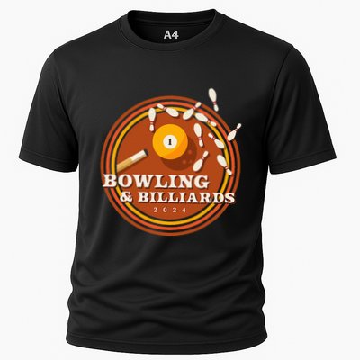 70s Bowling And Billiards Performance Shirt