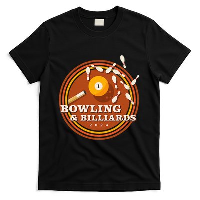 70s Bowling And Billiards T-Shirt
