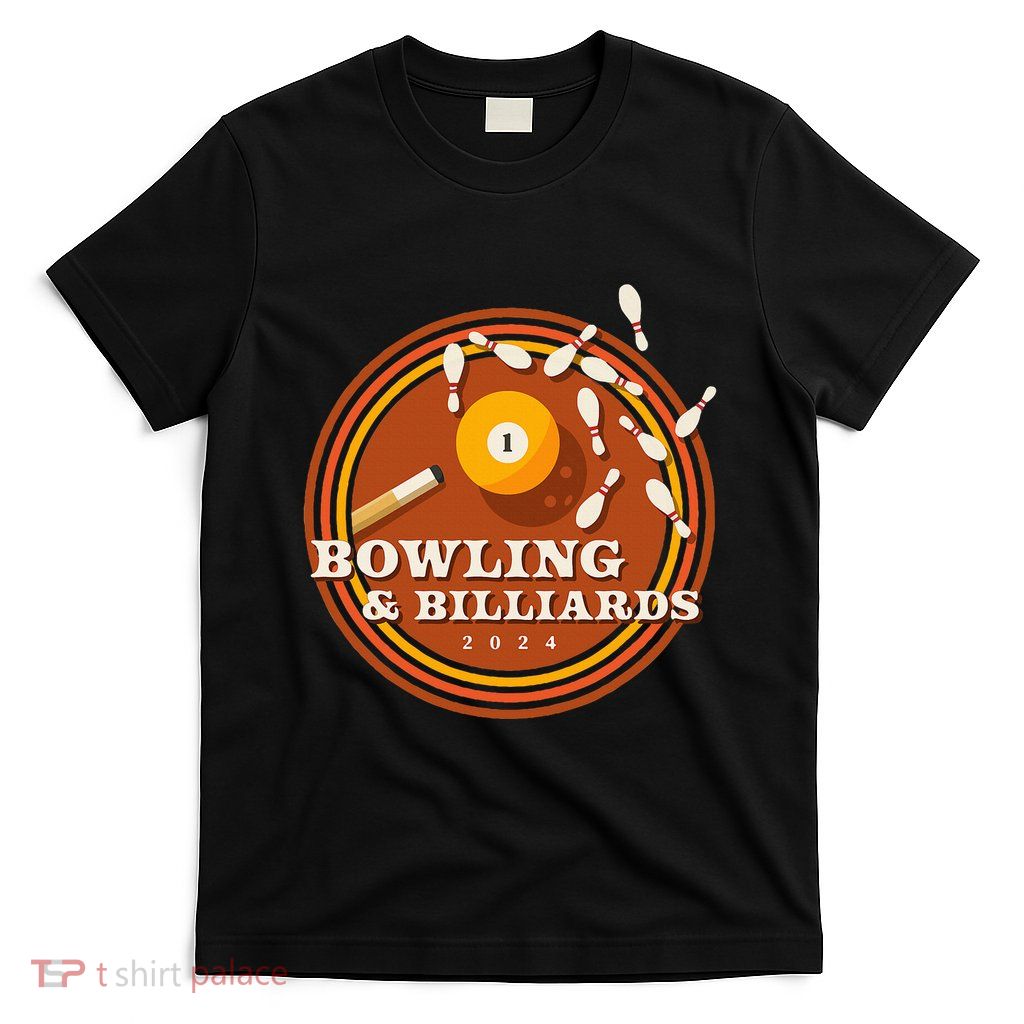 70s Bowling And Billiards T-Shirt