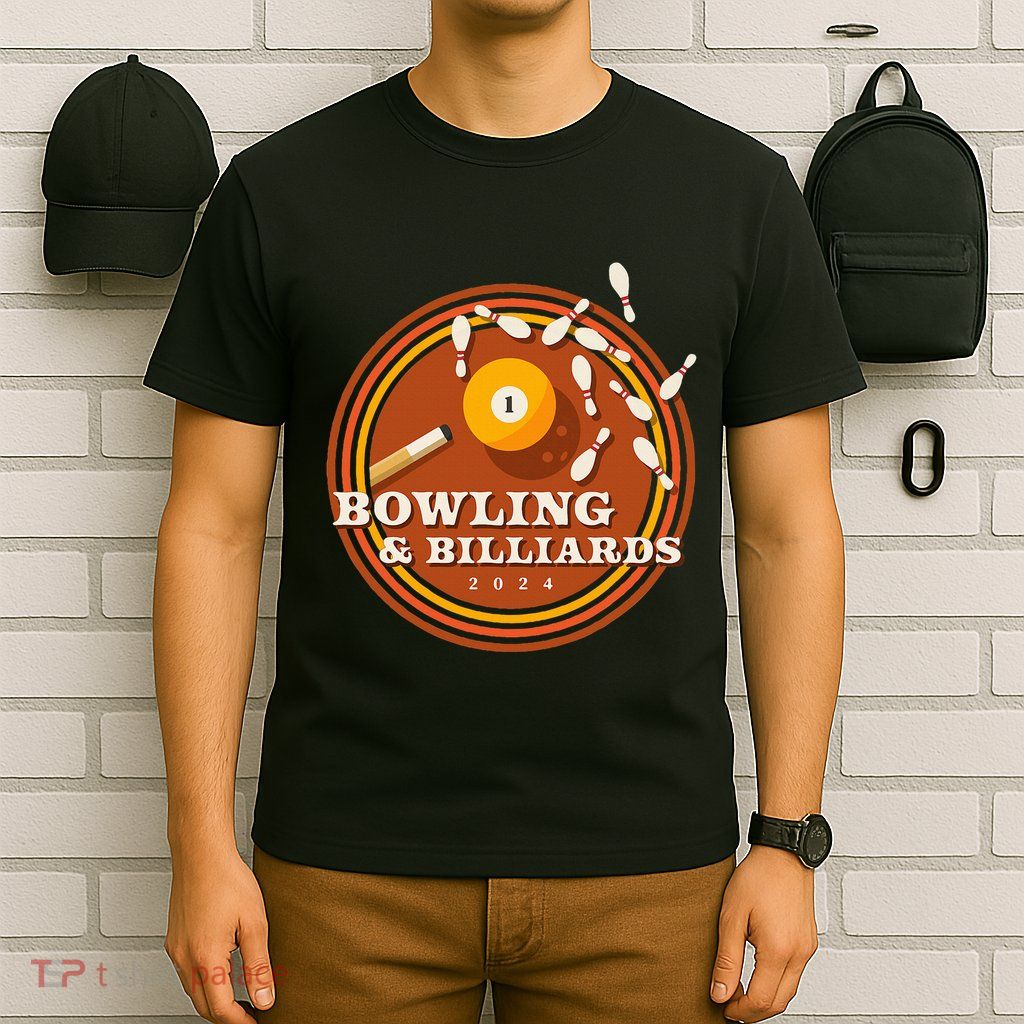 70s Bowling And Billiards T-Shirt