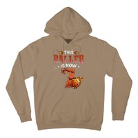 7th Birthday Basketball Player Gifts 7 Years Old Hoodie