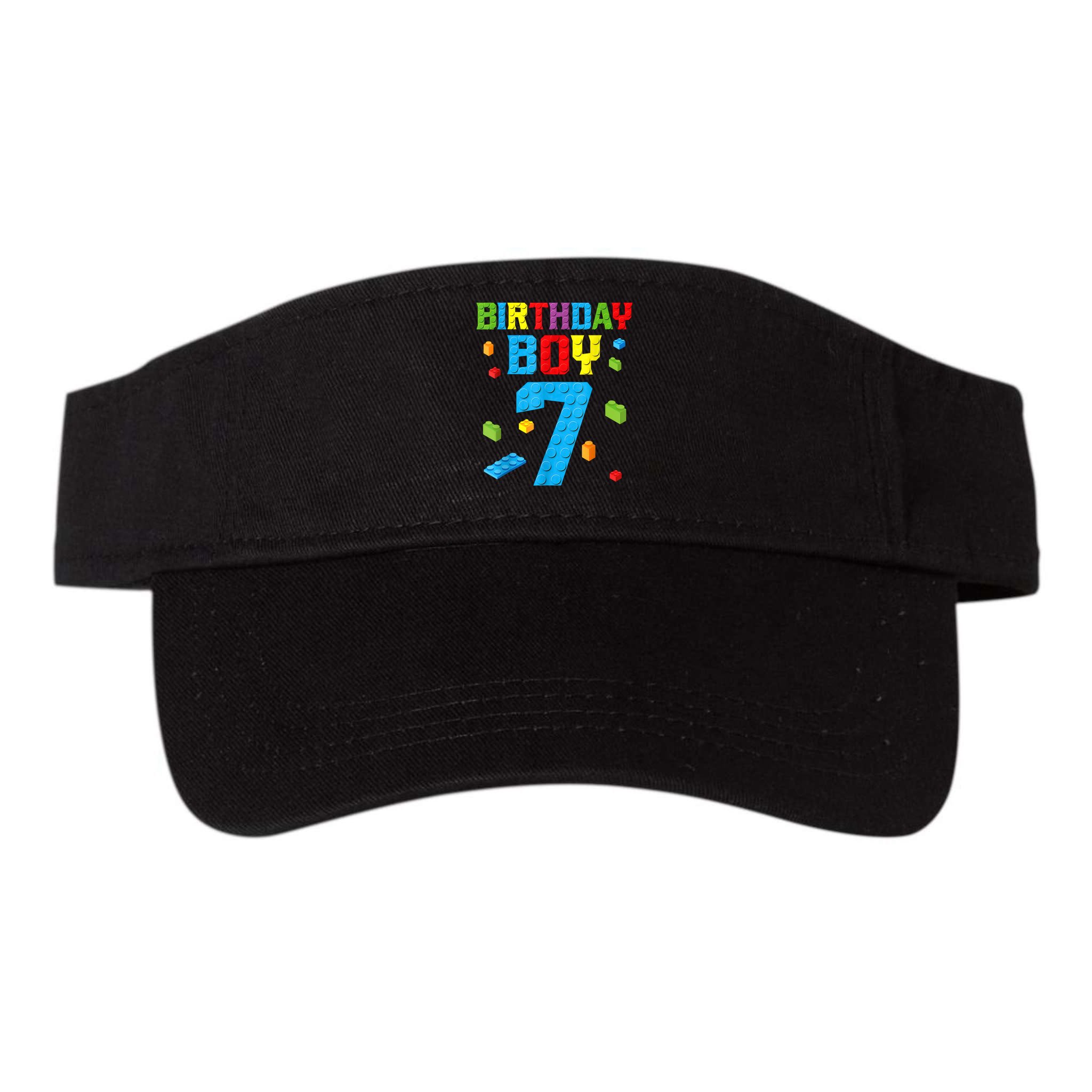 7th Birthday Boy Master Builder Visor