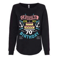 70th Birthday Cruise Trip Men Women Birthday Cruise Womens California Wash Sweatshirt