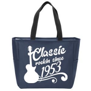 70th Birthday Classic Rockin Since 1953 Zip Tote Bag