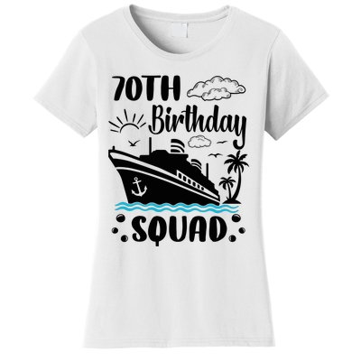 70th Birthday Cruise Vacation 2024 Cruise Matching Group Women's T-Shirt