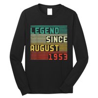 70th Birthday For Men 70 Years Old Vintage Funny Long Sleeve Shirt