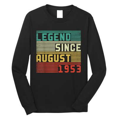 70th Birthday For Men 70 Years Old Vintage Funny Long Sleeve Shirt