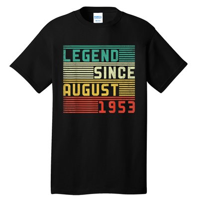 70th Birthday For Men 70 Years Old Vintage Funny Tall T-Shirt