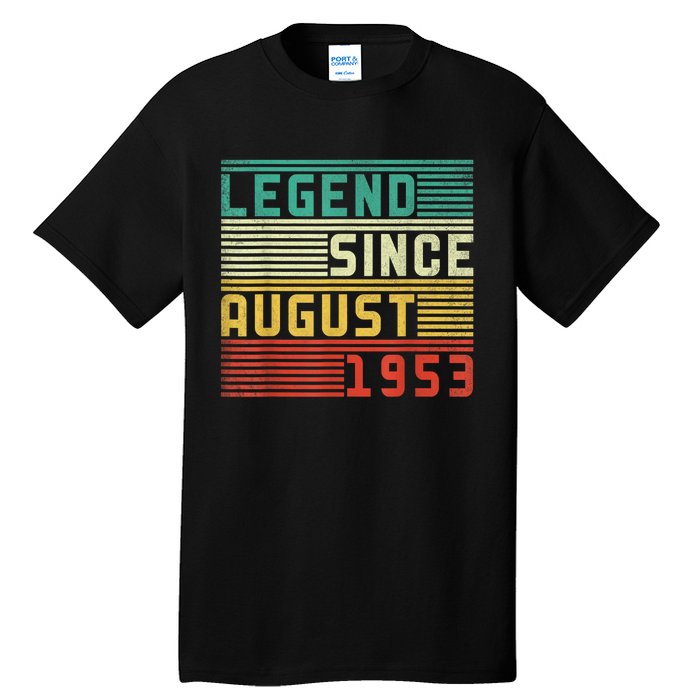 70th Birthday For Men 70 Years Old Vintage Funny Tall T-Shirt