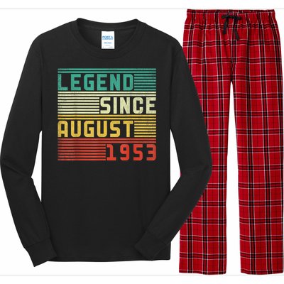 70th Birthday For Men 70 Years Old Vintage Funny Long Sleeve Pajama Set