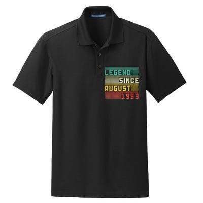 70th Birthday For Men 70 Years Old Vintage Funny Dry Zone Grid Polo