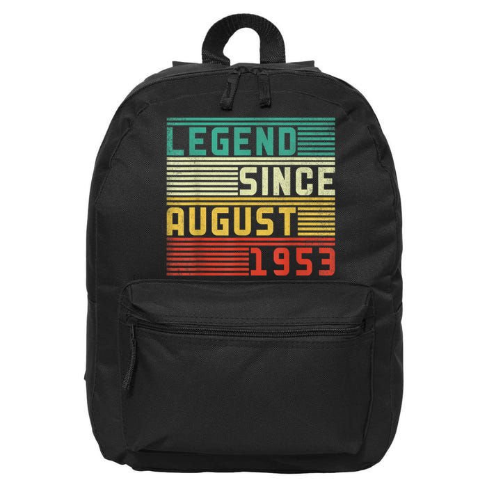 70th Birthday For Men 70 Years Old Vintage Funny 16 in Basic Backpack