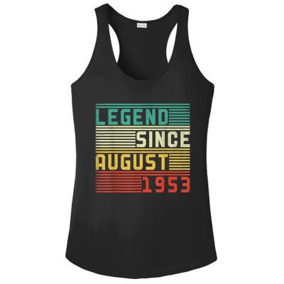 70th Birthday For Men 70 Years Old Vintage Funny Ladies PosiCharge Competitor Racerback Tank