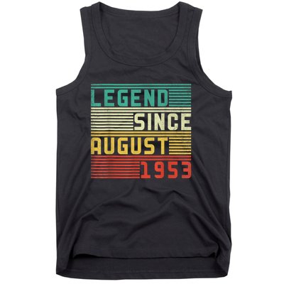 70th Birthday For Men 70 Years Old Vintage Funny Tank Top