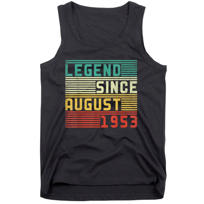 70th Birthday For Men 70 Years Old Vintage Funny Tank Top