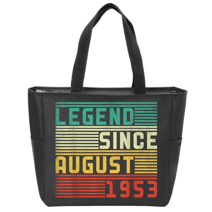 70th Birthday For Men 70 Years Old Vintage Funny Zip Tote Bag