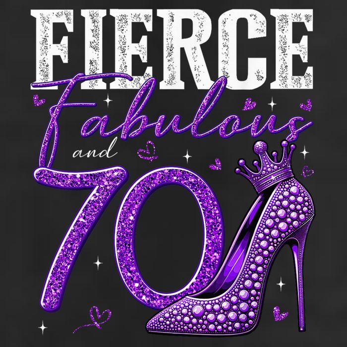 70th Birthday Fierce Fabulous And 70 Year Old Heels 11oz C Handle Ceramic Mug