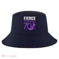 70th Birthday Fierce Fabulous And 70 Year Old Heels Cool Comfort Performance Bucket Hat