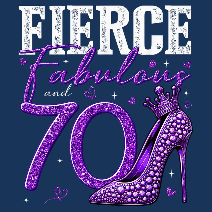 70th Birthday Fierce Fabulous And 70 Year Old Heels Mesh Reversible Basketball Jersey Tank