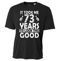 73rd Birthday Gift Took Me 73 Years Good Funny 73 Year Old Cooling Performance Crew T-Shirt