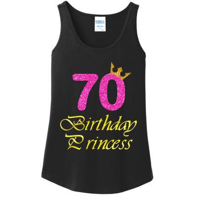 70th Birthday Gift Princess For 70 Years Old Ladies Essential Tank