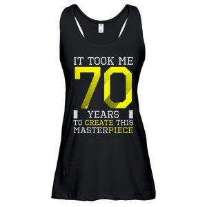 70th Birthday Gag Gift Idea Funny 70 Years Old Joke Ladies Essential Flowy Tank