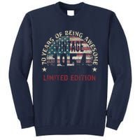 70th Birthday Gift Vintage Born 1954 Turning 70 Year Old Tall Sweatshirt