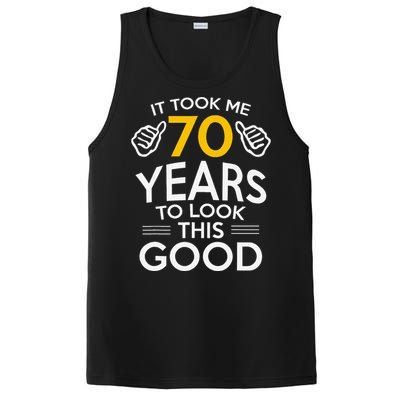 70th Birthday Gift Took Me 70 Years 70 Year Old PosiCharge Competitor Tank