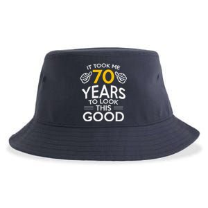 70th Birthday Gift Took Me 70 Years 70 Year Old Sustainable Bucket Hat